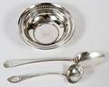 ANDREW E WARNER SILVER SPOON  EUROPEAN LADLE