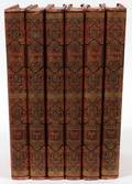 HEINRICH HEINE LEATHER BOUND VOLUMES 6 VOLUMES