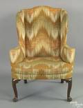 George II mahogany easy chair ca 1750