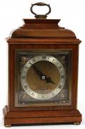ELLIOTT OF LONDON MAHOGANY BRACKET CLOCK