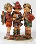 HUMMEL BISQUE FIGURE GROUP SCHOOL BOYS