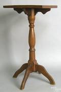 Walnut candlestand
