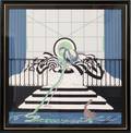 ERTE SILK SCARF PARESSEUSE
