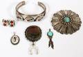 SOUTHWEST AMERICAN INDIAN SILVER JEWELRY