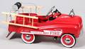 GLIDE RIDE FIRE ENGINE PEDDLE CAR C1955