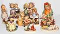 HUMMEL BISQUE FIGURES NINE