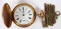 AMERICAN GOLD FILLED POCKET WATCH LATE 19TH C
