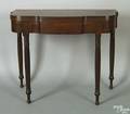 Philadelphia Sheraton mahogany card table ca 1815