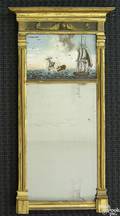Federal giltwood mirror early 19th c