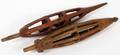 NORTHWEST COAST CARVED WOOD RATTLES 1867 TWO