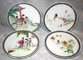 3212 CHINESE PORCELAIN DECORATIVE PLATES MODERN EIGH