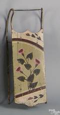 Painted sled ca 1900