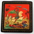 RUSSIAN LACQUER BOX SQUARE