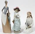 NAO PORCELAIN FIGURES THREE