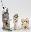 ENESCO LLADRO AND PORCELAIN FIGURINES