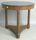 Kittinger circular marble top table