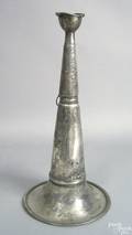 Derby Silver Plate Co presentation fire trumpet 19th c