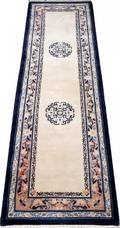 CHINESE PEKING DESIGN WOOL RUNNER