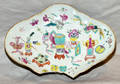 3235 CHINESE CANTON ENAMELED PORCELAIN COMPOTE 19TH C