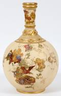 ROYAL CROWN DERBY PORCELAIN VASE C 1880