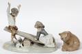 LLADRO PORCELAIN FIGURES TWO