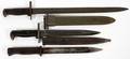 US AND GERMAN WWII ERA BAYONETS C 1943  50 3 PCS