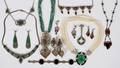 ART DECO STYLE COSTUME JEWELRY 16 PIECES