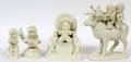 SNOW BABIES BISQUE PORCELAIN FIGURINES C2000 3 PCS