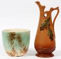 WELLER AND MCCOY POTTERY TWO