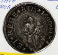 ITALIAN STATE GENOA 1690 RARE STERLING SILVER COIN