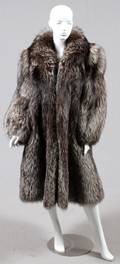SILVER FOX COAT