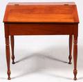 AMERICAN CHERRY SCHOOL DESK 19TH C