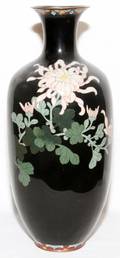 CHINESE CLOISONN VASE 19TH C