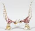 MURANO GLASS BIRDS PAIR