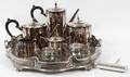 LUNT SILVERSMITHS SILVERPLATE TEACOFFEE SET OTHER