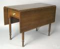 Pennsylvania Sheraton cherry dropleaf dining table