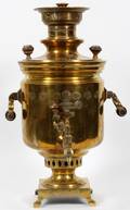 RUSSIAN HALLMARKED CZARIST COFFEE SAMOVAR