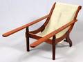 SAINT CROIX US VI MAHOGANY SLING LOUNGE CHAIR