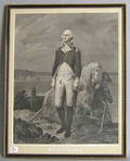Engraved portrait of George Washington by Laugier