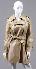 BURBERRY DOUBLEBREASTED TRENCH COAT