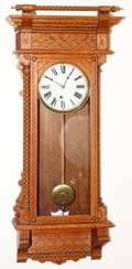 AMERICAN EASTLAKE OAK WALL CLOCK
