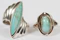 STERLING RINGS W TURQUOISE 2