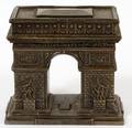 ARC DE TRIOMPHE BRONZE CIGARETTE BOX