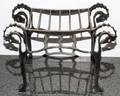 MODERN WROUGHT IRON BENCH
