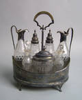 Georgian silver cruet set 17961797
