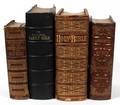 LEATHER BOUND ENGLISH BIBLES ANTIQUE 4