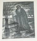 SAUL RABINO LITHOGRAPH WANDERER