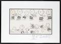 PEANUTS LITHO REPRODUCTION MODEL SHEET