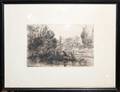 SIR FRANCIS SEYMOUR HADEN ETCHING W DRYPOINT 1865