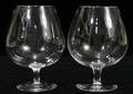 011074 STEUBEN GLASS BRANDY SNIFTERS SET OF SIX H 6